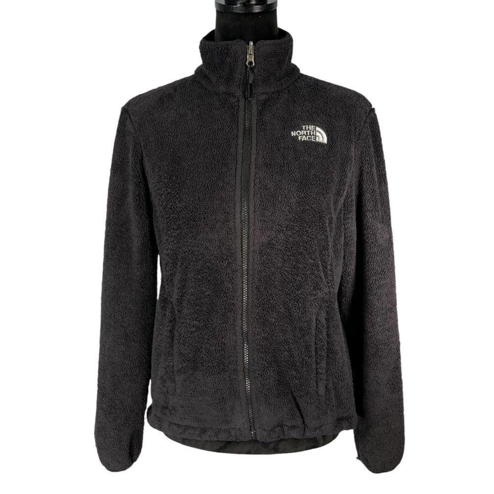 The North Face Black Jacket Fleece Full Zip Performance Sweatshirt Athletic Top